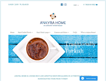 Tablet Screenshot of ankyrahome.com